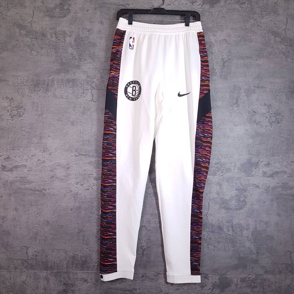 NIKE Brooklyn Nets New York Tear Away Therma Flex Pants Mens MEDIUM TALL